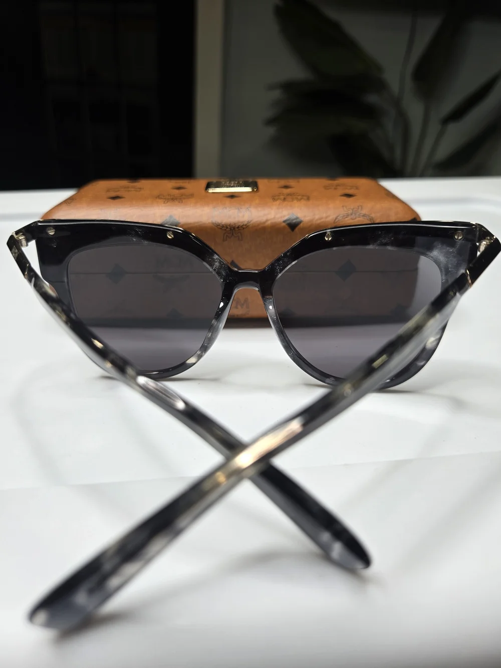 MCM Women's Gray Gradient Cat-Eye Sunglasses